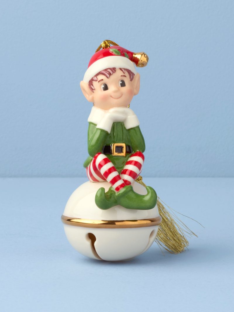 Christmas Elf Bell Ornament