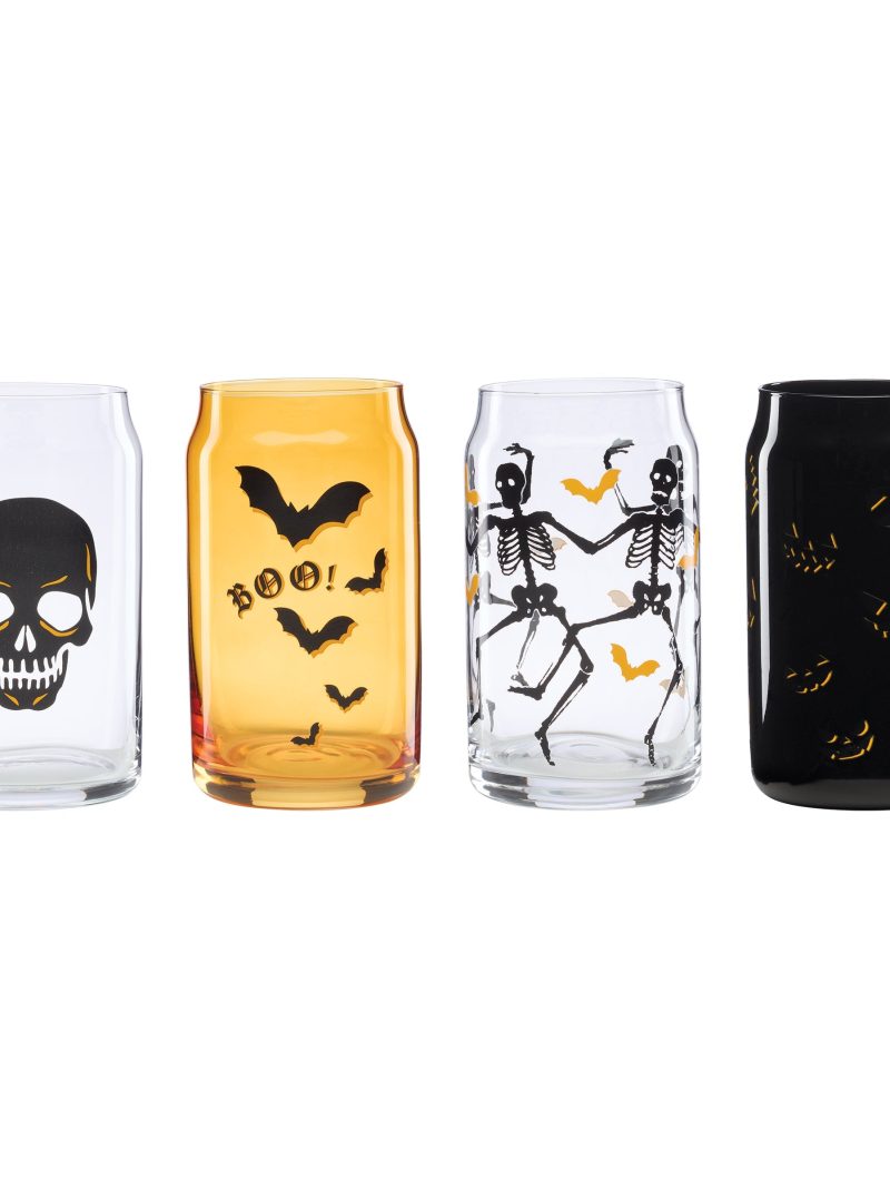 Vintro Halloween Can Coolers, Set of 4